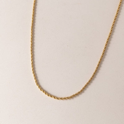 Gold Gigi Waterproof Necklace | Lover's Tempo | boogie + birdie
