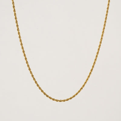 Gold Gigi Waterproof Necklace | Lover's Tempo | boogie + birdie