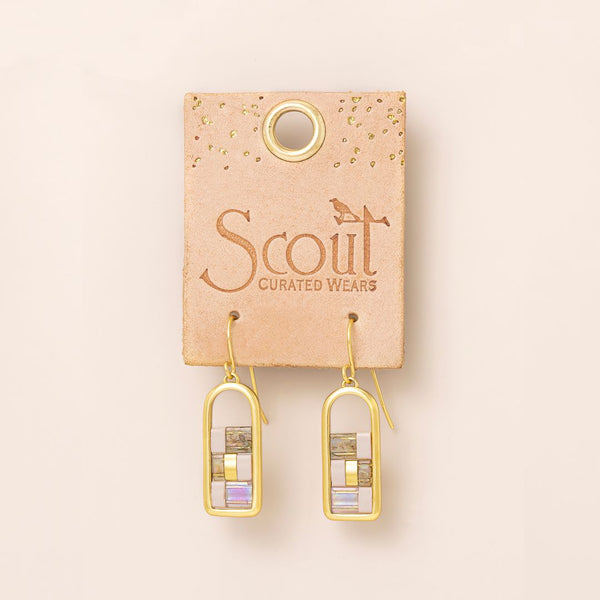 Gold Good Karma Earrings - Blush (GF005) | Scout | boogie + birdie