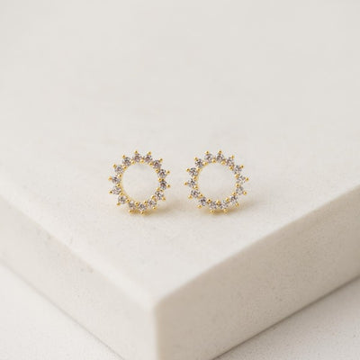Gold Halo Studs | Lover's Tempo | boogie + birdie