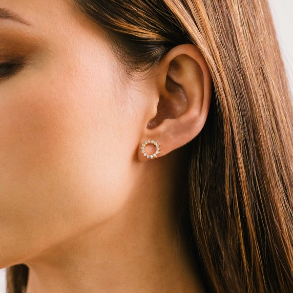 Gold Halo Studs | Lover's Tempo | boogie + birdie