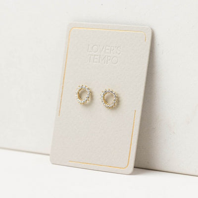 Gold Halo Studs | Lover's Tempo | boogie + birdie