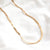 Gold Herringbone Necklace | Birch Jewellery | boogie + birdie