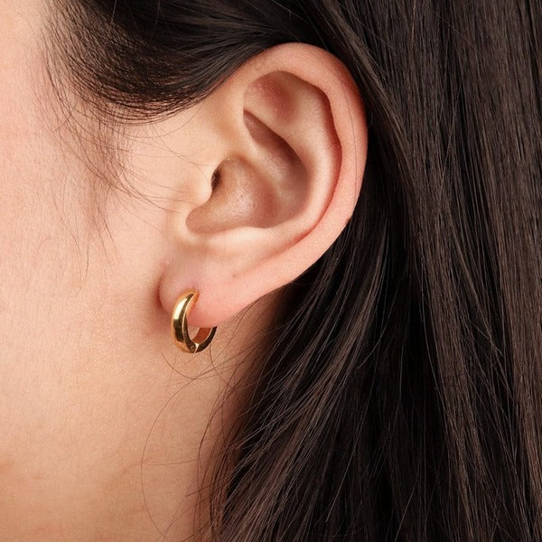 Gold Maya Waterproof Hoops | Lover's Tempo | boogie + birdie