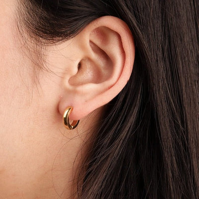 Gold Maya Waterproof Hoops | Lover's Tempo | boogie + birdie