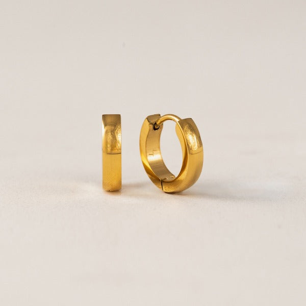 Gold Maya Waterproof Hoops | Lover's Tempo | boogie + birdie