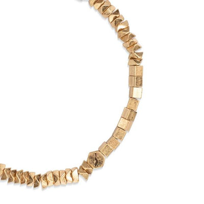 Mini Geometric Gold Stacking Bracelet | Scout | boogie + birdie