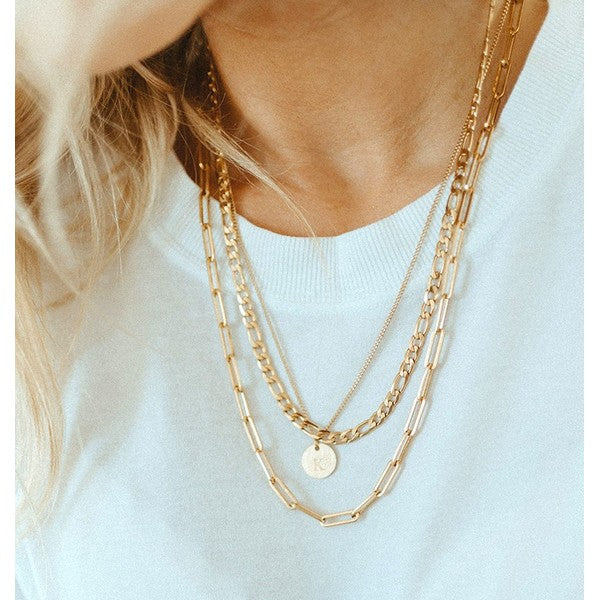 Gold Paperclip Necklace | boogie + birdie | FAB Accessories | jj + rr