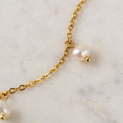 Gold Perla Waterproof Necklace | Lover's Tempo | boogie + birdie
