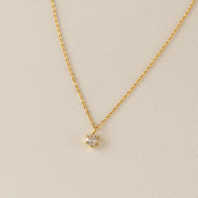 Gold Sol CZ Waterproof Necklace | Lover’s Tempo | boogie + birdie