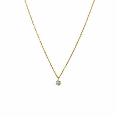 Gold Sol CZ Waterproof Necklace | Lover’s Tempo | boogie + birdie