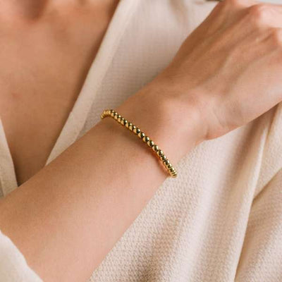 Gold Solstice Waterproof Bracelet | Lover's Tempo | boogie + birdie