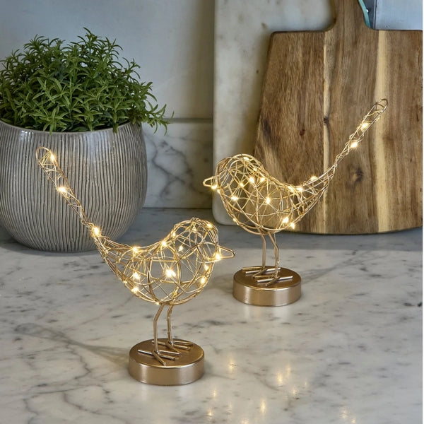 Gold Robin Table Ornament Lamp | Home Decor | boogie + birdie