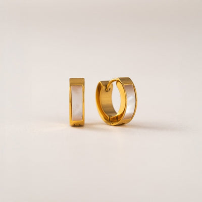Gold Tofino Huggie Hoop Earrings | Lover’s Tempo | boogie + birdie