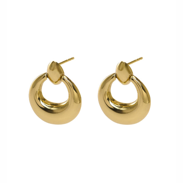 Gold Verse Dangle Earrings | BAMBU Jewellery | boogie + birdie

