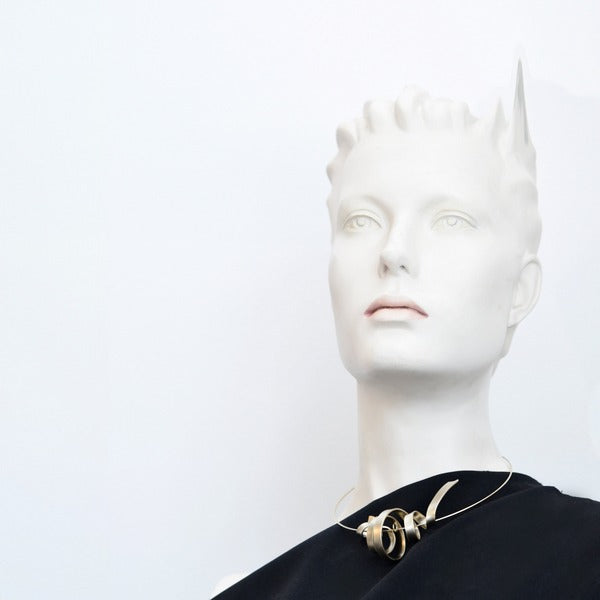 Gold Voss Cuff Necklace (22077-SG) | Pursuits | boogie + birdie