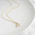 Gold Wishbone Necklace | Birch Jewellery | boogie + birdie