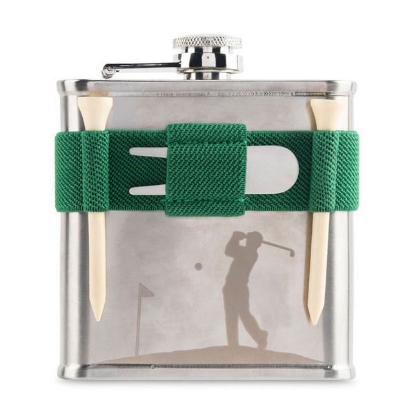 Stainless Steel Golf Flask | Kikkerland | boogie + birdie