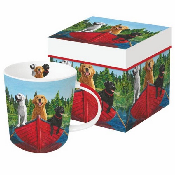 Gone FIshing Boxed Mug | Kitchenware | boogie + birdie

