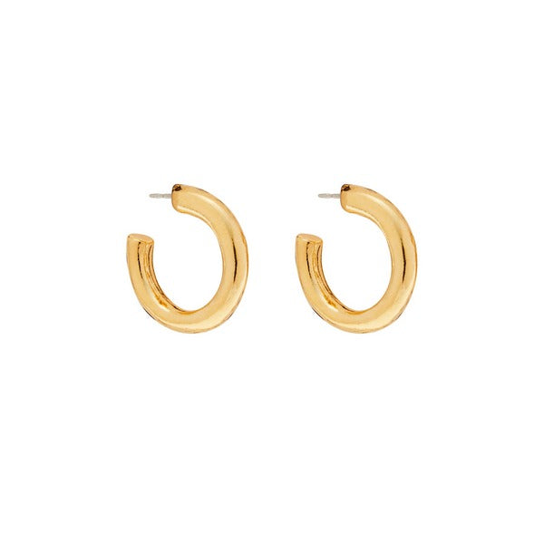 Gold Grand Hoop Earrings (CH101G) | Foxy Originals | boogie+birdie