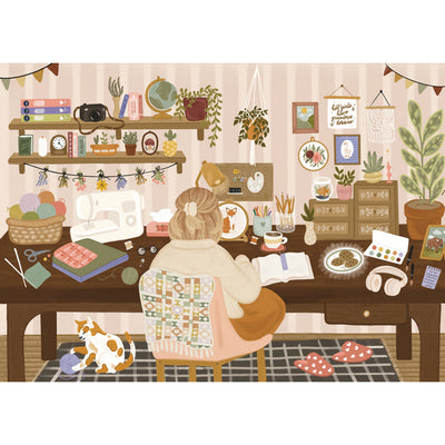 Grandma Hobbies 1000 Piece Puzzle | Villager Puzzles | boogie + birdie