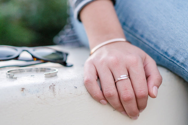 Grateful Adjustable Ring | Glasshouse Goods | boogie + birdie