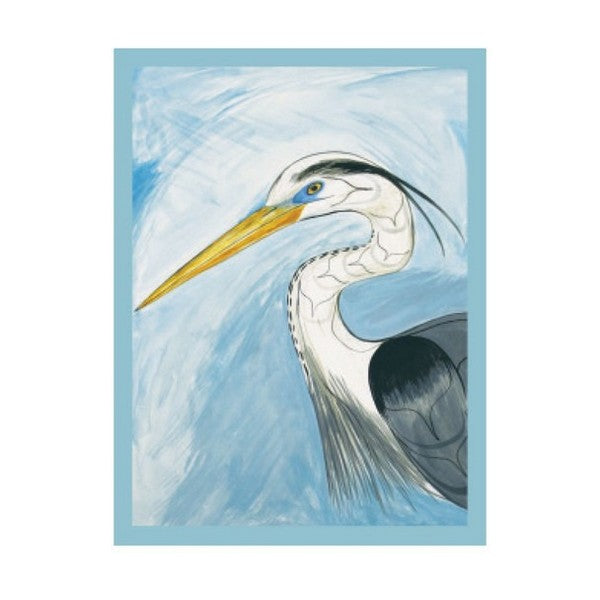 Great Blue Heron Kwakwaka'wakw Card | Native Northwest | boogie + birdie | Dwayne Simeon