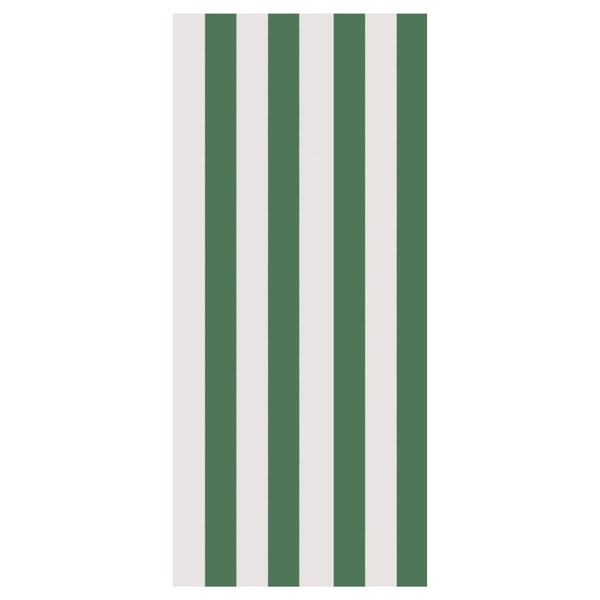 Green/White Stripes Tissue Paper | The Art File | boogie + birdie