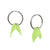 Green Petals Hoop Earrings | Osmose Jewellery | boogie + birdie