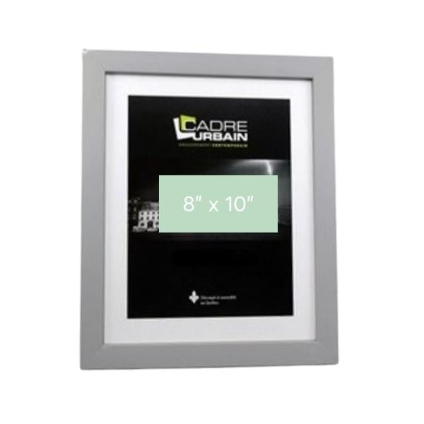 Grey 8" x 10" Wall Frame | Le Cadre Urbain | boogie + birdie