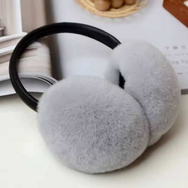 Grey Adjustable Earmuffs | Accessories | boogie + birdie
