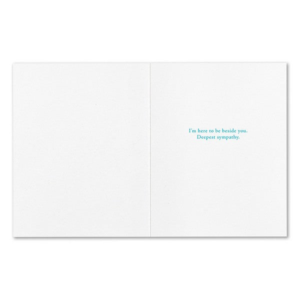 Grief is a long Valley Sympathy Card | Compendium | boogie + birdie
