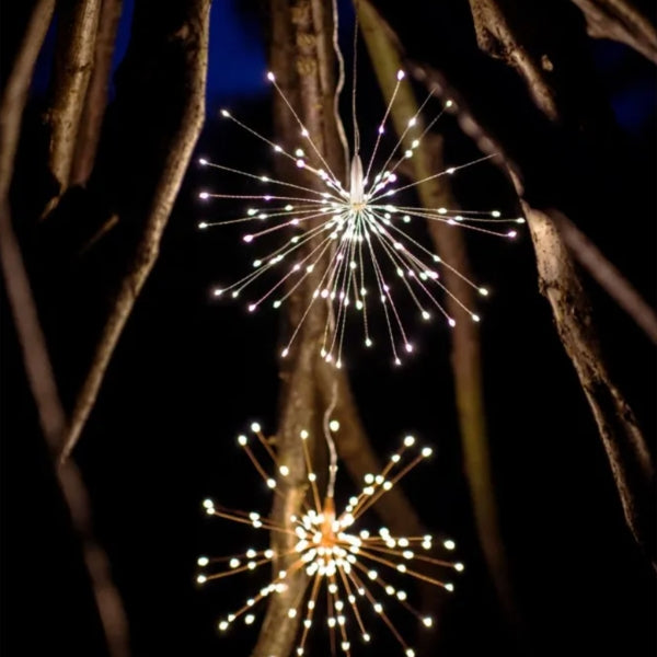 Silver Starburst Hanging Lamp | Home Decor | boogie + birdie