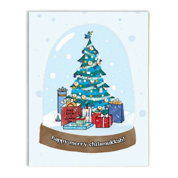 Happy Merry Chrismukkah Card | Evil Llama and Friends | boogie + birdie