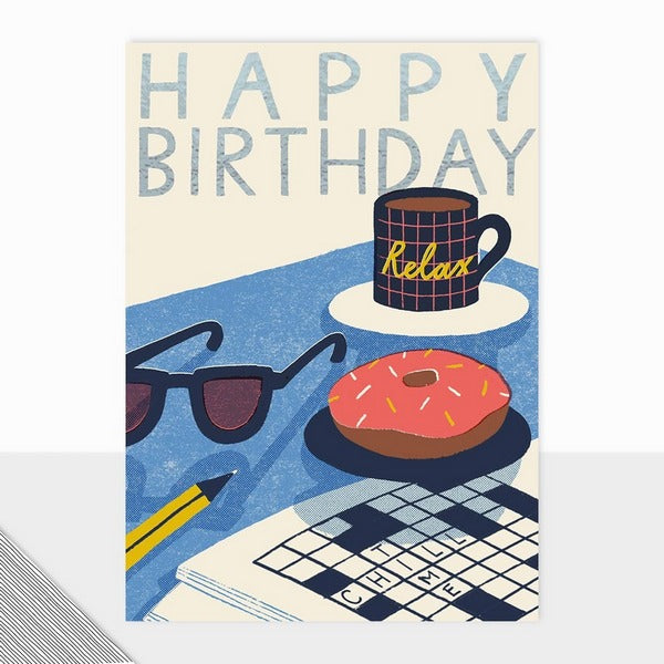 Relax Happy Birthday Card | Greeting Cards | boogie + birdie