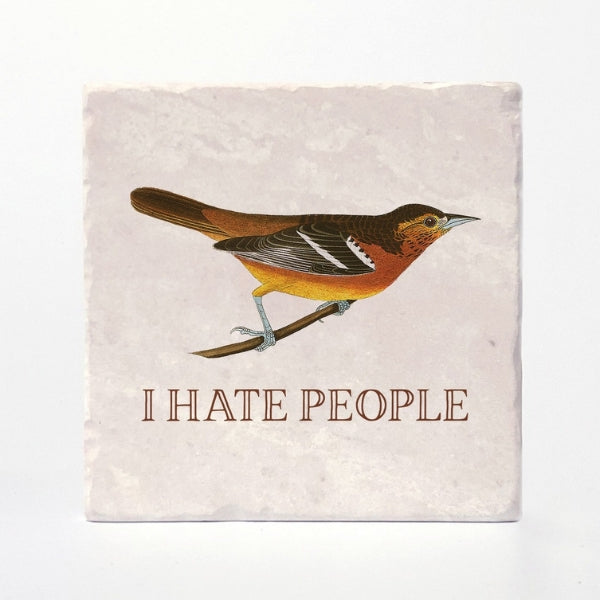 I Hate People Coaster | Versatile | boogie + birdie