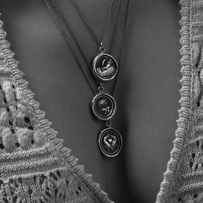 Silver Healing Journey Talisman Necklace | Pyrrah | boogie + birdie