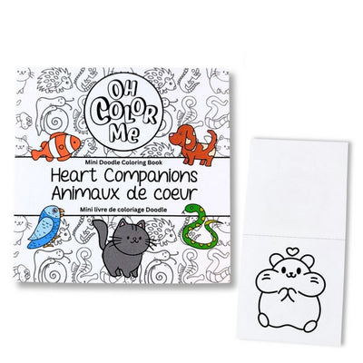 Heart Companions Mini Colouring Book | Oh Color Me | boogie + birdie