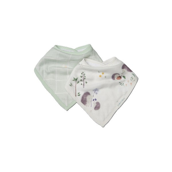 Hedgehogs Bandana Bib Set | Loulou Lollipop | boogie + birdie