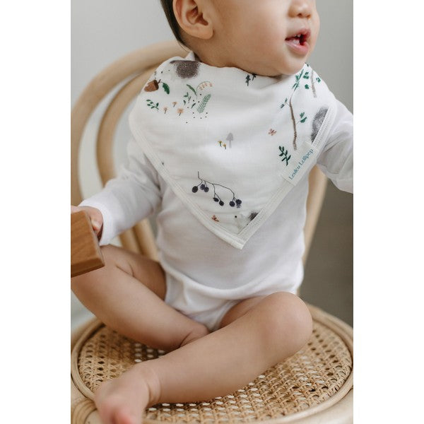 Hedgehogs Bandana Bib Set | Loulou Lollipop | boogie + birdie
