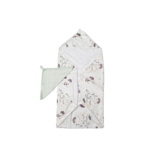 Hedgehogs Hooded Towel Set | Loulou Lollipop | boogie + birdie