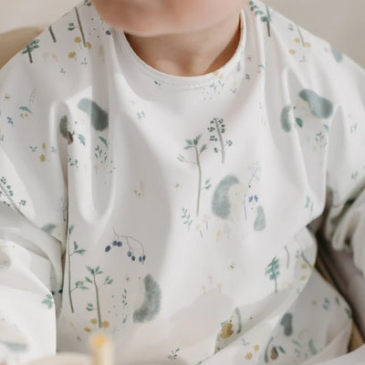 Hedgehogs Long Sleeve Bib (LSBIBHGH) | Loulou Lollipop | boogie + birdie