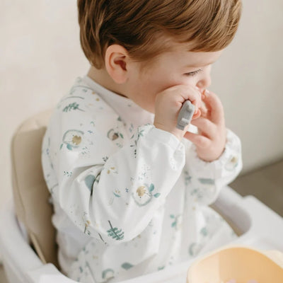 Hedgehogs Long Sleeve Bib (LSBIBHGH) | Loulou Lollipop | boogie + birdie