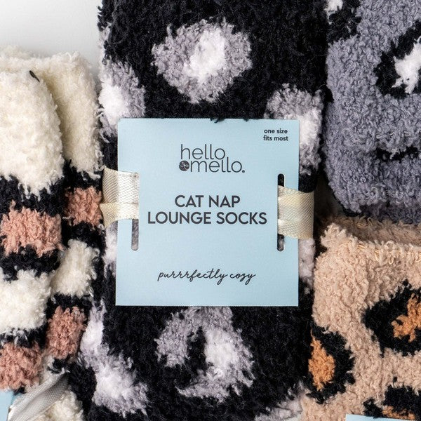 Cat Nap Lounge Socks | Hello Mello | boogie + birdie