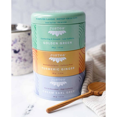 Assorted Tea Trio with Spoon | Justea | boogie + birdie