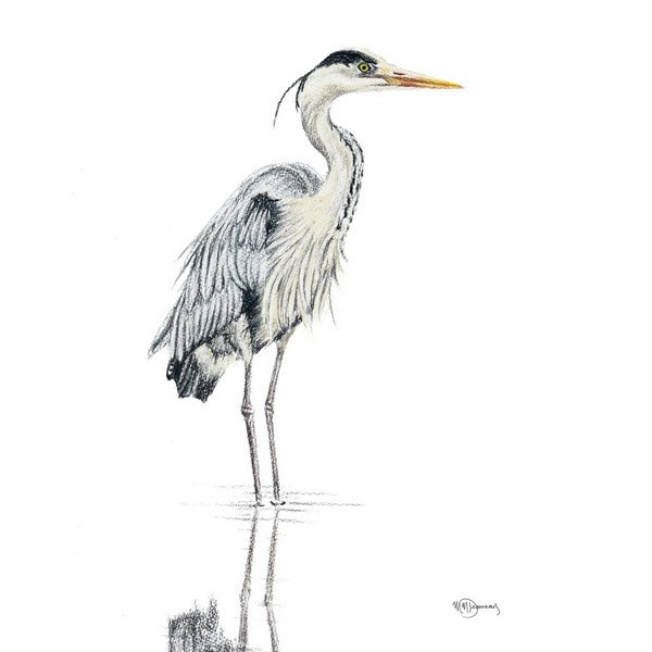 Heron Print 8x10 | Le Nid Atelier | boogie + birdie

