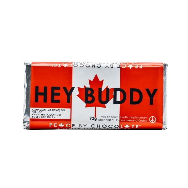 Hey Buddy Milk Chocolate with Maple Cream Bar | Peace by Chocolate | boogie + birdie
