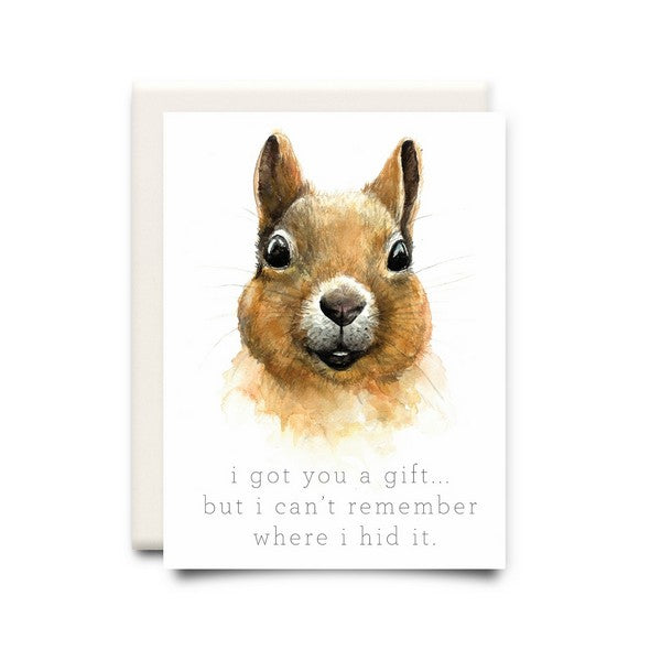 Hidden Gift Birthday Card | Inkwell Cards | boogie + birdie