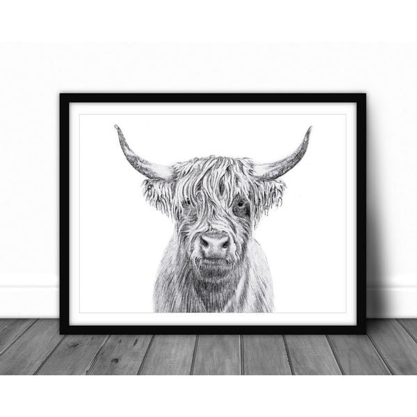 Highland Cow Print 8x10 | Le Nid Atelier | boogie + birdie