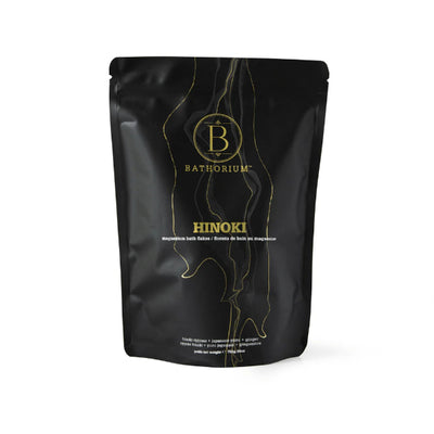 Hinoki Magnesium Bath Flake Soak 750g | Bathorium | boogie + birdie